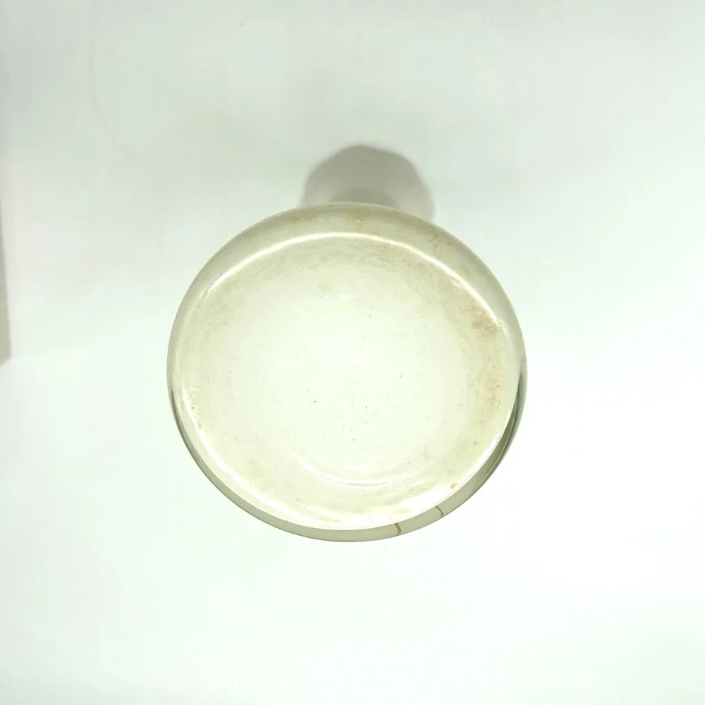 Ivory Floral Vase with Ruffled Edge Home Decor Bud Vase Flower Holder‎